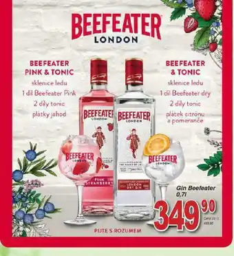 Lidl Gin beefeater nabídka
