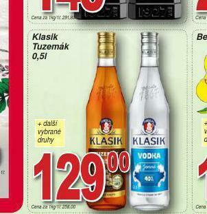 Lidl Klasik tuzemák nabídka