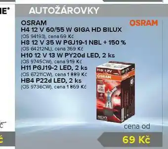 Auto Kelly Autožárovky h10 nabídka