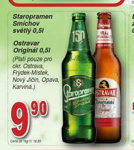 Lidl Pivo staropramen smíchov nabídka