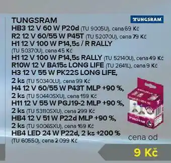 Auto Kelly Autožárovky hb4 nabídka