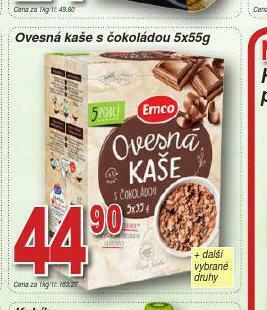 Lidl Ovesná kaše nabídka