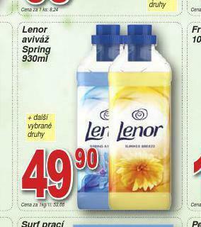 Lidl Lenor aviváž nabídka