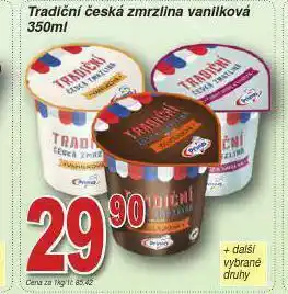 Lidl Tradiční česká zmrzlina nabídka