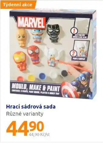 Action Hrací sádrová sada nabídka