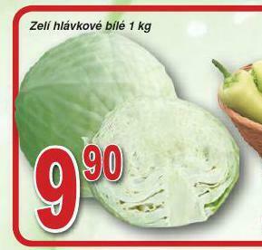 Zelí hlávkové bílé