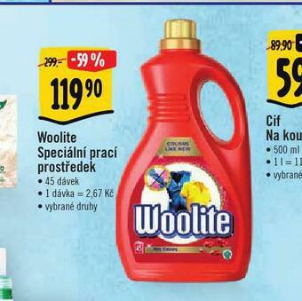 Albert Woolite speciální prací prostředek nabídka