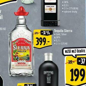 Albert Tequila sierra nabídka