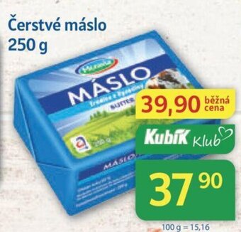 Kubík potraviny Čerstvé máslo 250 g nabídka