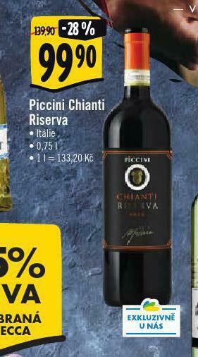 Albert Piccini chianti riserva nabídka