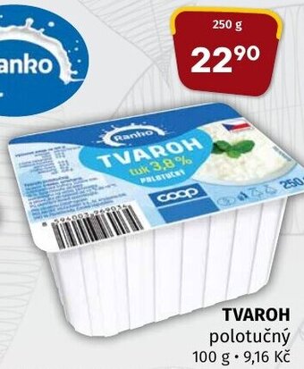 Coop TVAROH 250g nabídka