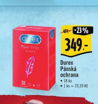 Albert Durex pánská ochrana nabídka