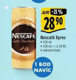 Albert Nescafé xpres nabídka