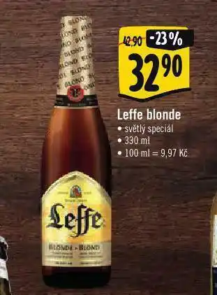 Albert Pivo leffe blonde nabídka