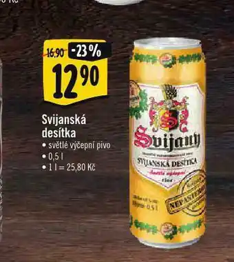 Albert Pivo svijanská desítka nabídka