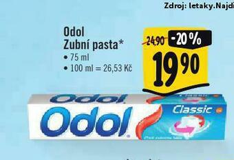 Albert Odol zubní pasta nabídka