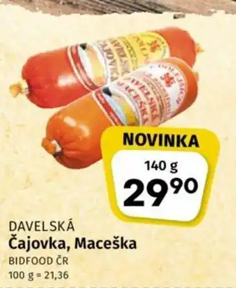DAVELSKÁ Čajovka, Maceška 140g