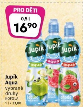 Coop Jupík Aqua 0,5l nabídka