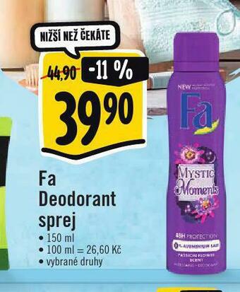 Albert Fa deodorant nabídka