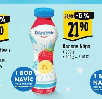 Albert Danone nápoj nabídka