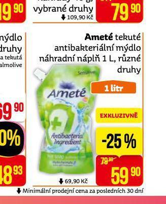 Teta Ameté tekuté mýdlo nabídka