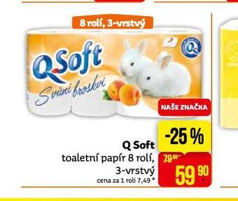 Teta Q soft toaletní papír nabídka