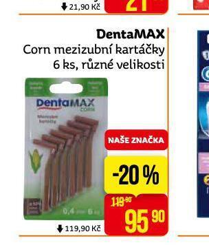 Teta Dentamax mezizubní kartáčky nabídka