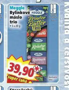 Norma Meggle bylinkové máslo trio nabídka
