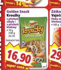 Norma Golden snack kroužky nabídka