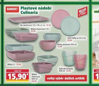 Norma Plastové nádobí culinaria nabídka