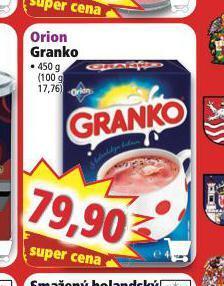 Norma Orion granko nabídka