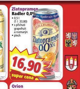 Norma Zlatopramen radler 0,0% nabídka