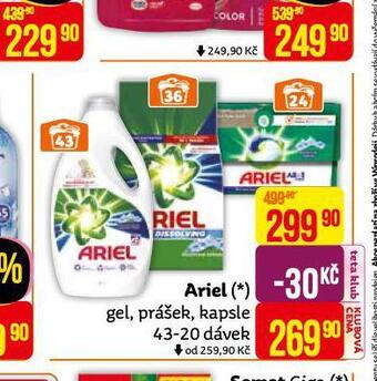 Teta Ariel prací prostředek nabídka