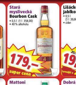 Norma Stará myslivecká bourbon cask nabídka
