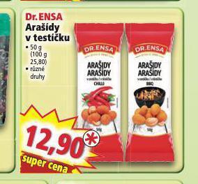 Norma Dr. ensa arašídy v těstíčku nabídka