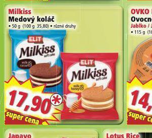 Norma Milkiss medový koláč nabídka