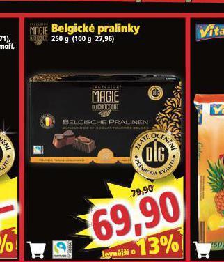Norma Belgické pralinky nabídka