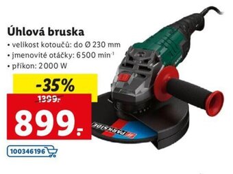 Lidl Úhlová bruska nabídka