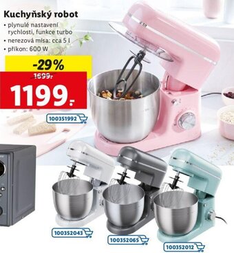 Lidl Kuchyňský robot nabídka