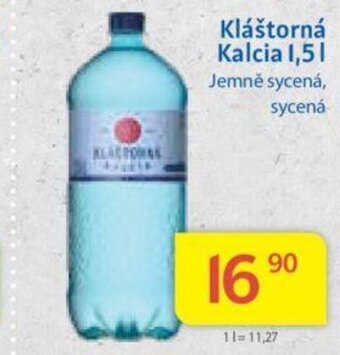 Kubík potraviny Kláštorná Kalcia 1,5l nabídka
