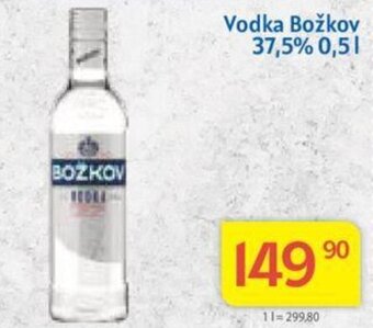 Kubík potraviny Vodka Božkov 37,5% 0,5l nabídka