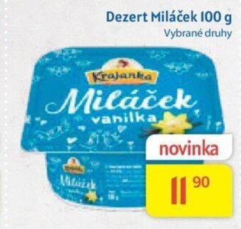 Kubík potraviny Dezert Miláček 100 g nabídka