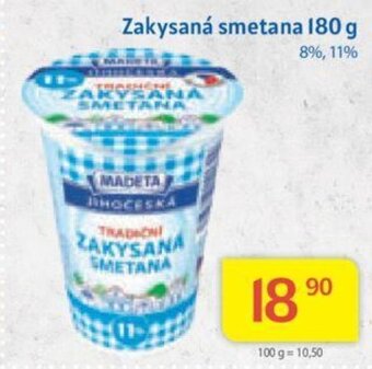 Kubík potraviny Zakysaná smetana 180 g nabídka