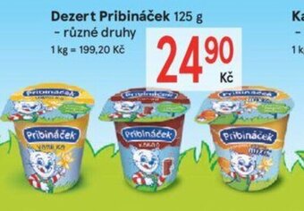 Žabka Dezert Pribináček 125 g nabídka