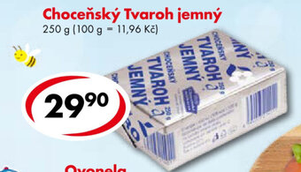 CBA Choceňský Tvaroh jemný 250 g nabídka