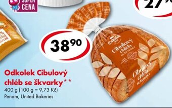 CBA Odkolek Cibulový chléb se škvarky 400 g nabídka