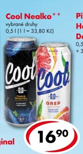 CBA Cool Nealko 0,5l nabídka