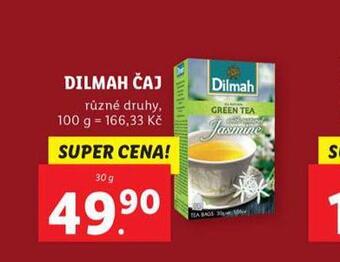 Lidl Dilmah čaj nabídka