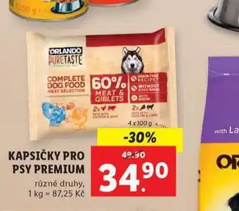 Lidl Orlando kapsičky pro psy nabídka