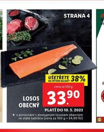 Lidl Losos obecný nabídka